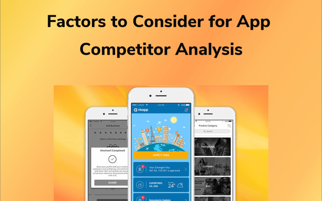 Factores Importantes a Considerar para el Análisis de la Competencia de Apps